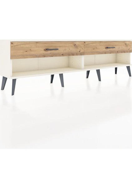 Arges Tv Ünitesi 2 Çekmeceli 176X30X51 Aytaşı-Aytaşı/çam fiyatları