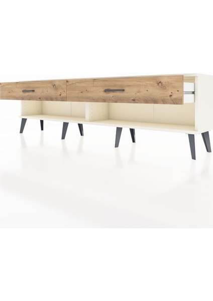 Arges Tv Ünitesi 2 Çekmeceli 176X30X51 Aytaşı-Aytaşı/çam fırsatları