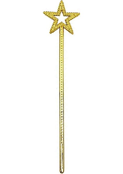 Altın Renk Yıldız Peri Asası Peri Değneği 34 cm 1 Adet - Lisinya fırsatları