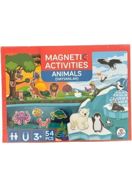 Manyetik Aktivite Oyunu, Hayvanlar, 54 Parça