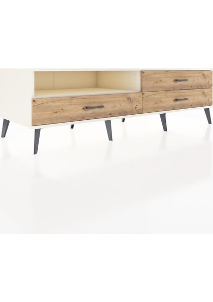 Kronos Tv Ünitesi Tek Raflı 3 Çekmeceli 176X59X51 Aytaşı-Aytaşı/çam fiyatları