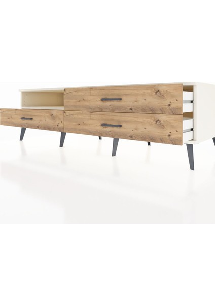 Kronos Tv Ünitesi Tek Raflı 3 Çekmeceli 176X59X51 Aytaşı-Aytaşı/çam fırsatları