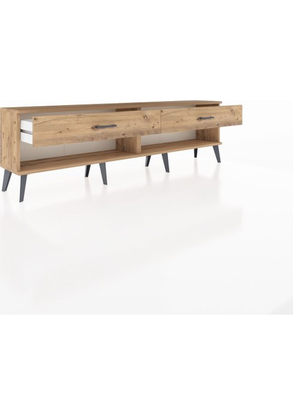 Arges Tv Ünitesi 2 Çekmeceli 176X30X51 Çam-Çam/çam indirimleri