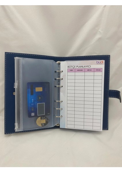 Bütçe Ajandası | Bütçe Planlayıcı Cüzdan (Lacivert) modelleri