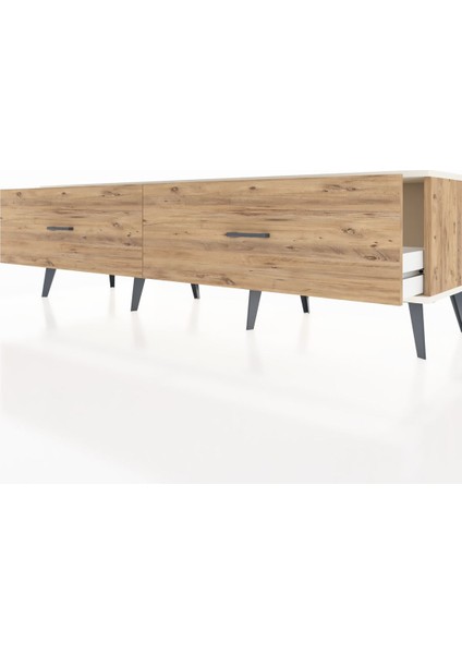 Hyperion Tv Ünitesi 2 Çekmeceli 176X44X51 Çam-Aytaşı/çam fırsatları