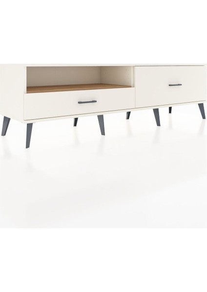 Hyperion Tv Ünitesi Tek Raflı 2 Çekmeceli 176X44X51 Aytaşı-Çam/aytaşı fiyatları