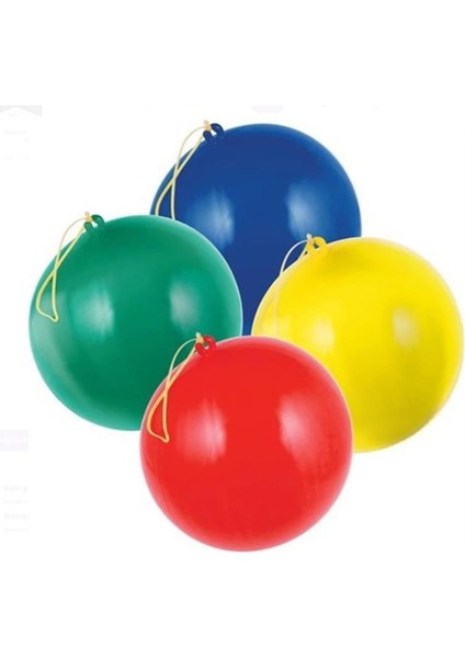 Kika Punch Balon Baskısız 50'li Karışık