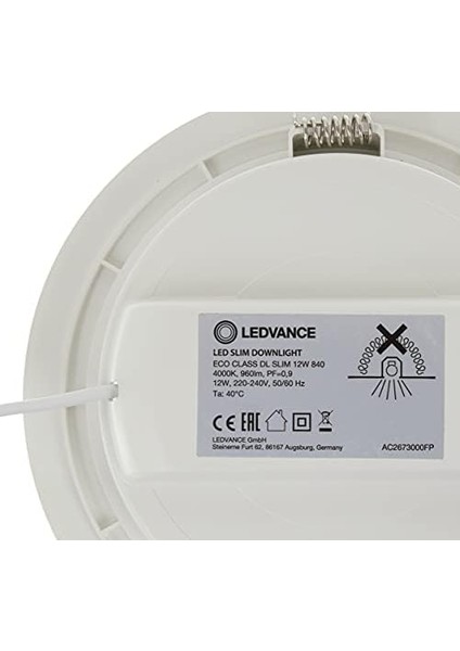 Eco Dl Slım 170 12W840 Wt 10X1 Tr Ledv fiyatları