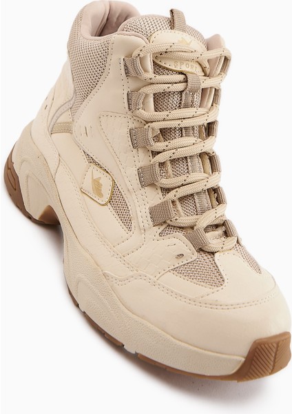 Nency Bej Bağcıklı Kadın Spor Bot