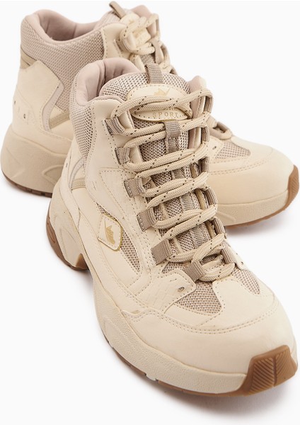 Nency Bej Bağcıklı Kadın Spor Bot modelleri