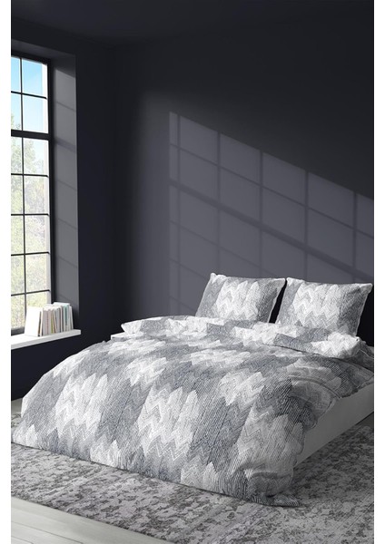 Tekstil Pamuklu Çift Kişilik Nevresim Seti | Nevresim ve Yastık Kılıfı | Çarşafsız Dawn