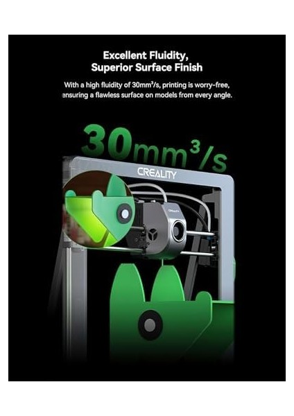 Creality Ender Pla Filament 1,75 Mm, 3D Yazıcı Filament 300 Mm/sn'ye Kadar Yüksek Hız, Geri Dönüştürülebilir Karton Makara, Çoğu Fdm 3D Yazıcıya Uygun - 1 kg (2,2 Lb) Yeşil fiyatları