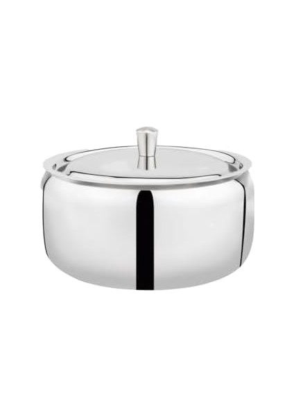 Çelik Şekerlik, Kapaklı, 10 cm x 7 Cm, Gümüş Rengi Hurma Kasesi, Küp Şekerlik modelleri