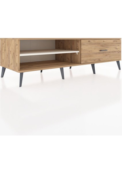 Kronos Tv Ünitesi Tek Raflı Tek Çekmeceli 176X59X51 Çam-Aytaşı/çam fiyatları