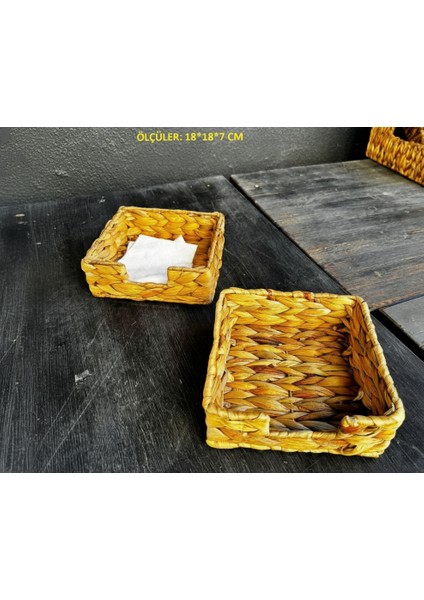 Hasır Kare Peçetelik