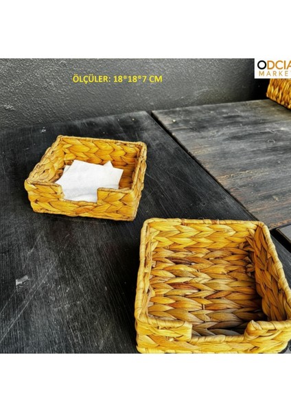 Hasır Kare Peçetelik