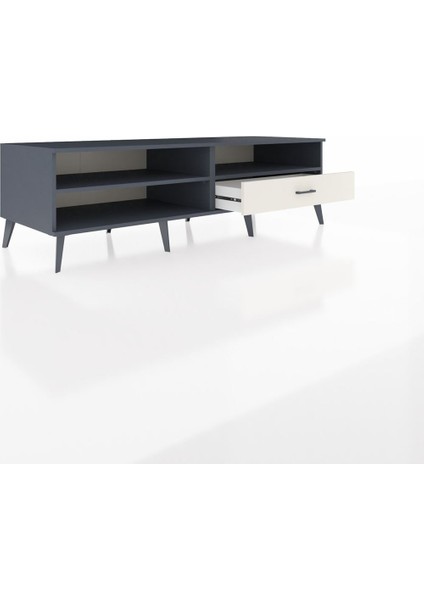 Kronos Tv Ünitesi 2 Raflı Tek Çekmeceli 176X59X51 Antrasit-Antrasit/aytaşı indirimleri