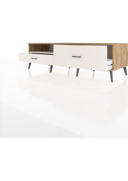 Kronos Tv Ünitesi Tek Raflı 2 Çekmeceli 176X59X51 Çam-Aytaşı/aytaşı modelleri