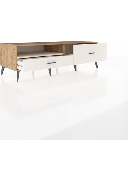 Kronos Tv Ünitesi Tek Raflı 2 Çekmeceli 176X59X51 Çam-Aytaşı/aytaşı indirimleri