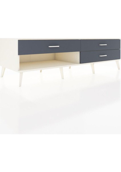 Kronos Tv Ünitesi 3 Çekmeceli 176X59X51 Aytaşı-Aytaşı/antrasit fiyatları