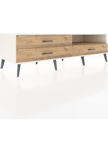 Kronos Tv Ünitesi Tek Raflı 3 Çekmeceli 176X59X51 Aytaşı-Çam/çam fiyatları