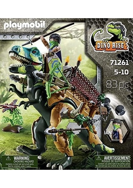 Dino Rise 71261 T-Rex, Fonksiyonel Zırhlı Dinozor, 5 Yaşından Büyük Çocuklar Için Oyuncak fiyatları