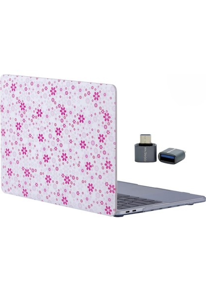 MacBook Pro 13 Inç Kılıf M1 M2 Çip Uyumlu Sert Kapak A2338 A2289 A2251 A2159 A1989 A1706 A1708 - Ince Çizilmeye ve Darbeye Karşı Koruyucu Plastik, Hard QT01NL Açık Pembe