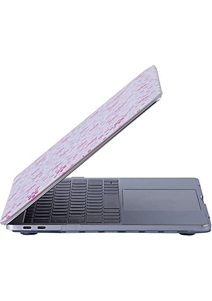 MacBook Pro 13 Inç Kılıf M1 M2 Çip Uyumlu Sert Kapak A2338 A2289 A2251 A2159 A1989 A1706 A1708 - Ince Çizilmeye ve Darbeye Karşı Koruyucu Plastik, Hard QT01NL Açık Pembe modelleri