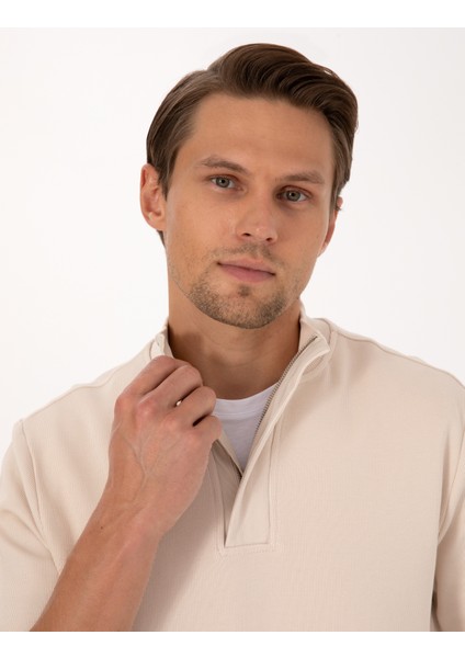 Erkek Taş Regular Fit Sweatshirt 50309343-VR049 fiyatları