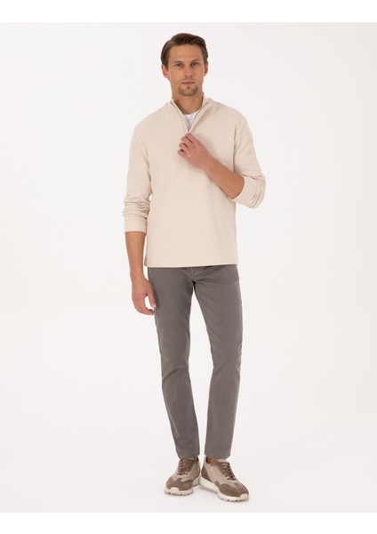 Erkek Taş Regular Fit Sweatshirt 50309343-VR049 fırsatları