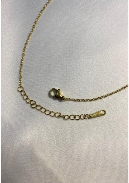 Good Luck Çift Kalpli Çelik Kolye modelleri