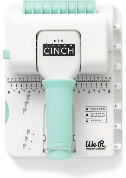 R Memory Keepers 661388 Mini Cinch Bağlama Aleti, Beyaz, Küçük Boy