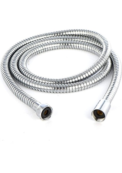 Eko B Kalite Duş Hortumu Krom Duş Spirali 150 cm - Tüm Duş Başlıkları ILE%100 Uyumlu Orjinal G1/2 Montaj