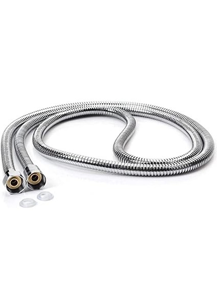 Eko B Kalite Duş Hortumu Krom Duş Spirali 150 cm - Tüm Duş Başlıkları ILE%100 Uyumlu Orjinal G1/2 Montaj modelleri