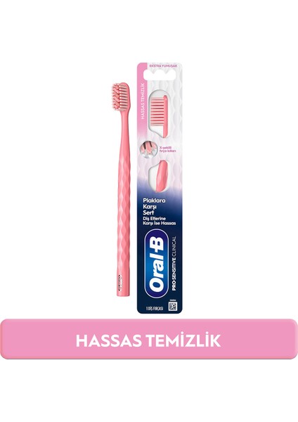 Pro-Sensitive Clinical Hassas Temizlik Diş Fırçası