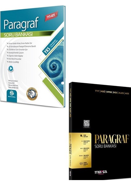 Bilgisarmal+Marka 2026 Tyt Ayt Paragraf Soru Bankası Seti