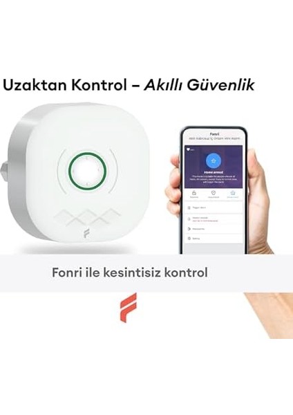 Akıllı Pratik Alarm Seti; Akıllı Alarm, Akıllı Kapı Pencere Sensörü, Akıllı Sensörü, Kumanda, Yüksek Sesli, 2 Yıl, Uzaktan Kontrol modelleri
