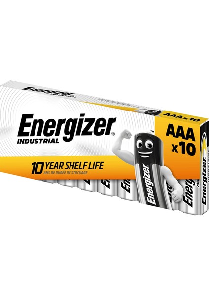 Industrial Pil Aaa LR03 1,5 V (10'lu Paket)