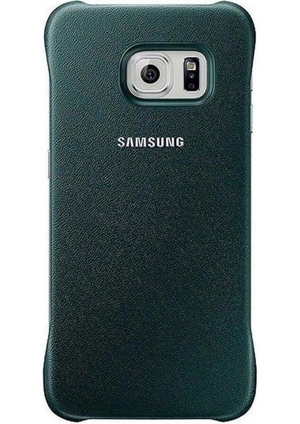 S6 Edge Protective Cover Orjinal - Yeşil EF-YG925BGE(OUTLET)
