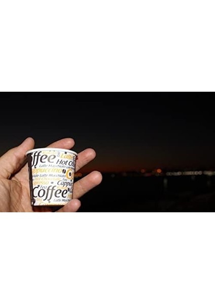 Excodi Cup - 4 Oz Kullan At - 100 ml - 300 Adet Kaliteli - Türk Kahvesi, Espresso, Sızdırmaz, El Yakmaz (Bej - Ekspresso - Shot) modelleri