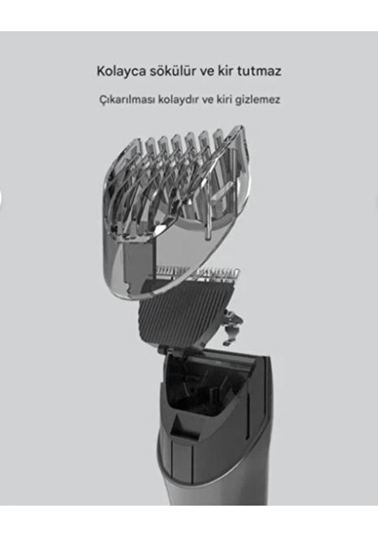 Hyundaı PHT-048 Şarjlı Ayarlanabilir Başlıklı Saç Sakal Tıraş Makinesi fiyatları