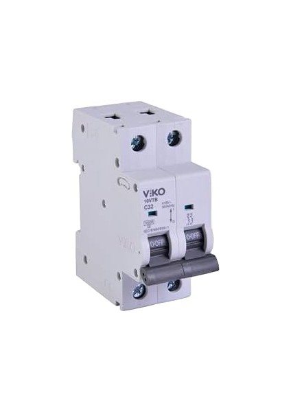 10VTB-2C32 Otomatik Sigorta 10KA C Tipi 2 Kutup 32A modelleri