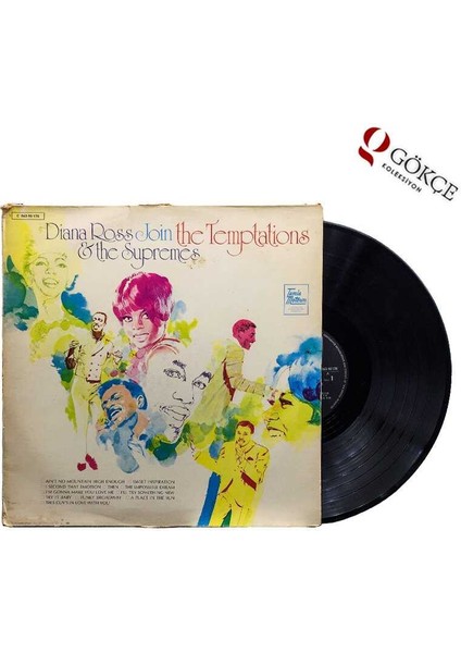 Diana Ross Join The Temptations The Supremes Lp Plak PLK1061