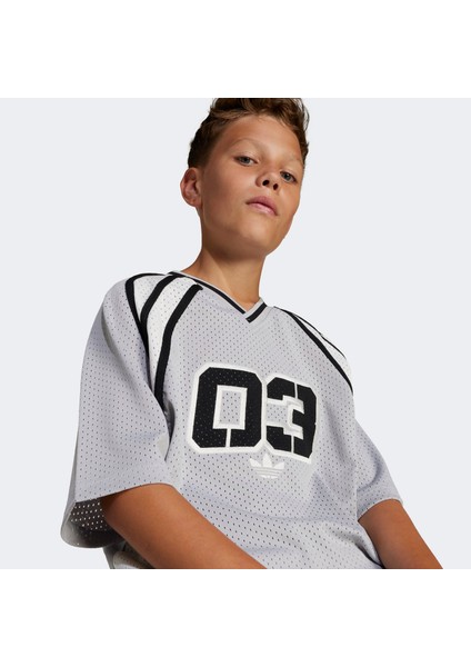 Retro 03 Çocuk Gri T-Shirt.-