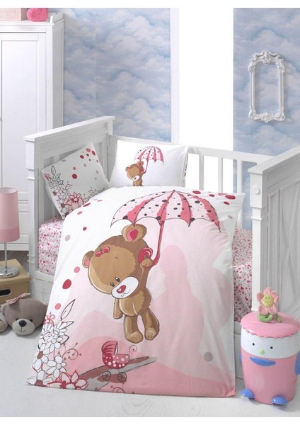 Nevresim Takımı, Çok Renkli, 100 x 150 Cm, 4 Adet