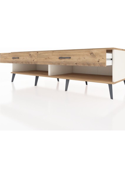 Kronos Tv Ünitesi 2 Çekmeceli 176X59X51 Aytaşı-Çam/çam fırsatları