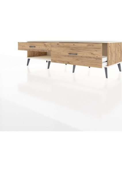 Kronos Tv Ünitesi 2 Çekmeceli 176X59X51 Çam-Aytaşı/çam modelleri