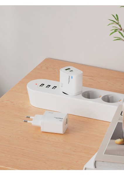 AC-116 20W Gan Teknolojili Çift USB Type-C Süper Hızlı Şarj Adaptörü fiyatları