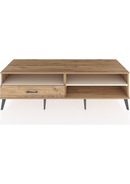 Kronos Tv Ünitesi 2 Raflı Tek Çekmeceli 176X59X51 Çam-Aytaşı/çam