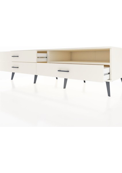 Kronos Tv Ünitesi Tek Raflı 3 Çekmeceli 176X59X51 Aytaşı-Aytaşı/aytaşı fırsatları